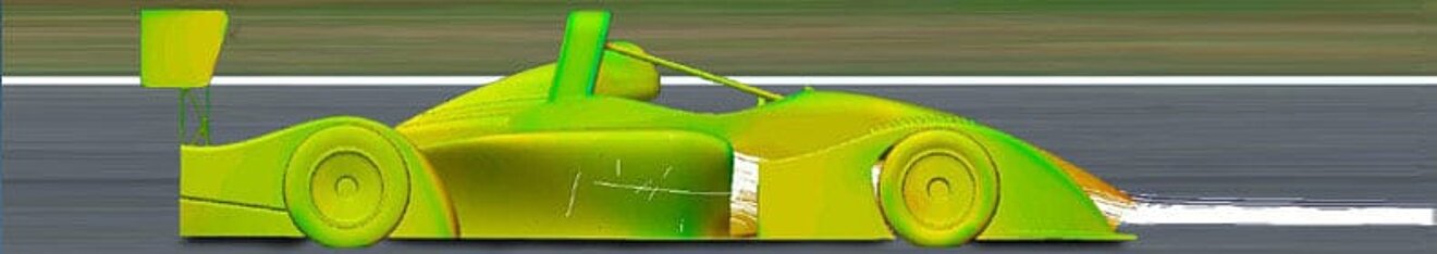 Picture of Merkle & Partner aerodynamics race car example