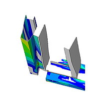 Merkle CAE Solutions 3D verification of a corner joint 
