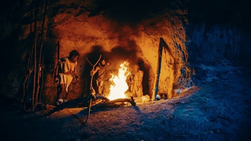Höhlenfeuer vor 40.000 Jahren